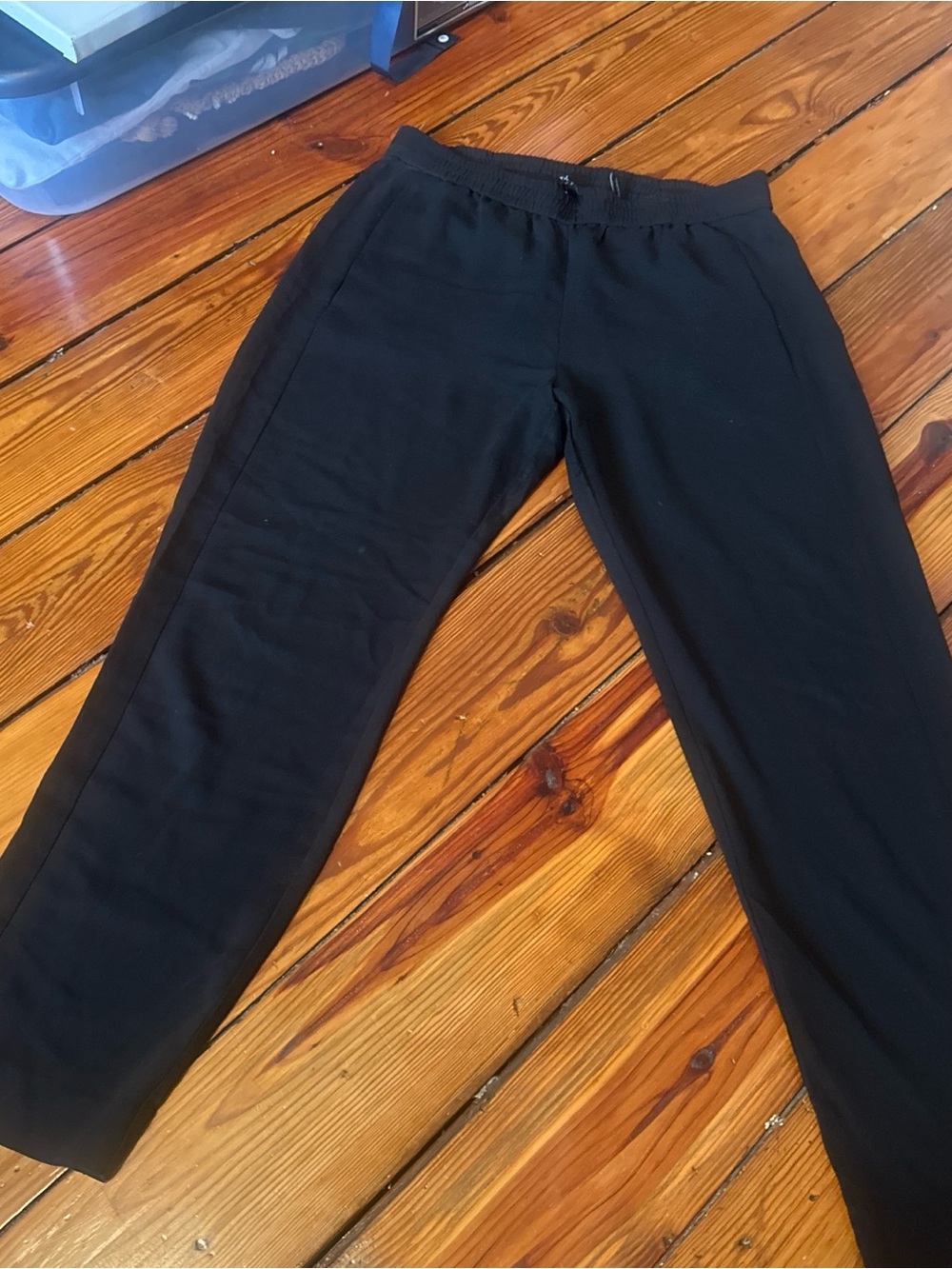 Theory Black Straight-Leg Women's Pants